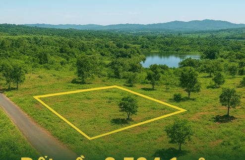 ĐẤT ĐỒI VIEW HỒ NGỌC 2.594M² (700M² THỔ CƯ)